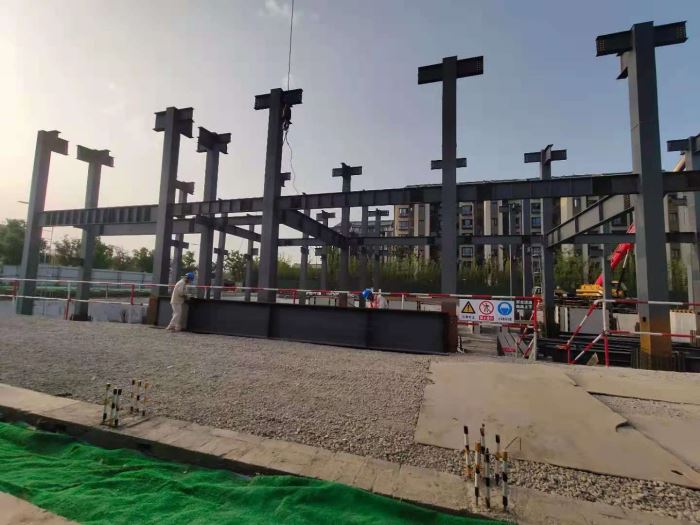 蘇州市青劍110KV變電站新建鋼結構工程